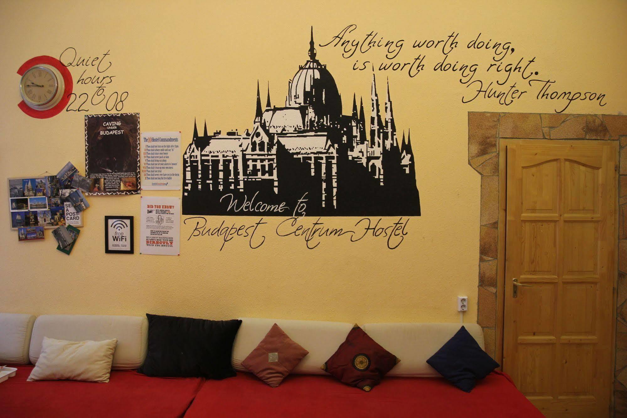 Budapest Centrum Cozy Hostel Zewnętrze zdjęcie